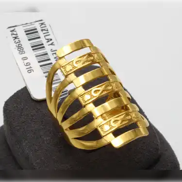 22 Ayar Kaburga Yüzük