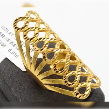 22 Ayar Kaburga Yüzük