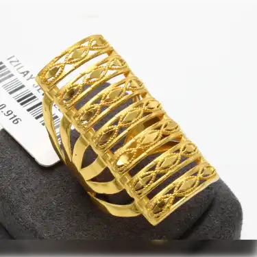 22 Ayar Kaburga Yüzük