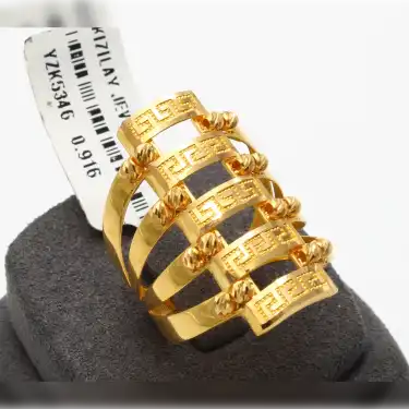 22 Ayar Kaburga Yüzük