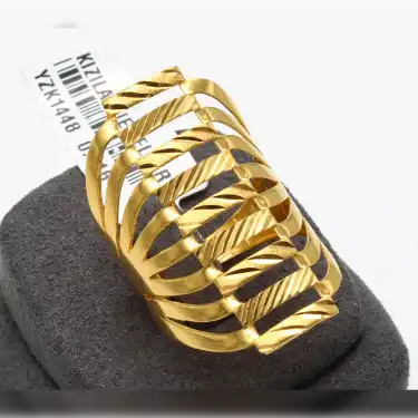 22 Ayar Kaburga Yüzük