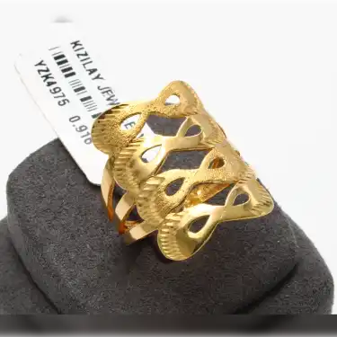 22 Ayar Kaburga Yüzük