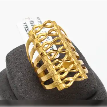 22 Ayar Kaburga Yüzük