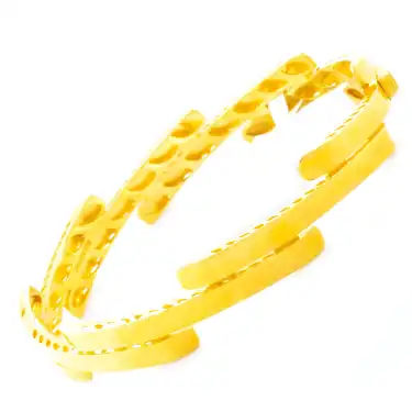 22 Ayar Katlı Kelepçe Bilezik