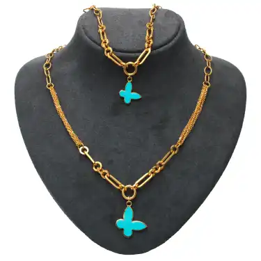 22 Ayar Kelebek Tasarım Set