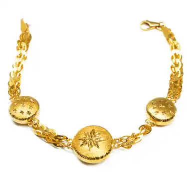 22 Ayar Kilit Model Bileklik