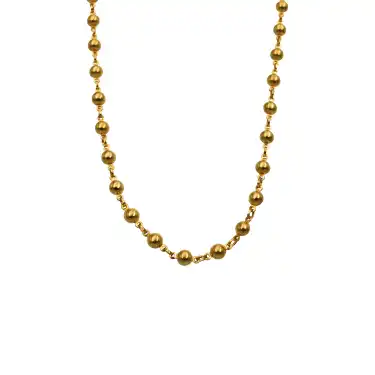 22 Ayar Kişniş Zincir Kolye