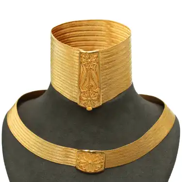 22 Ayar Örgülü Toka Trabzon Set