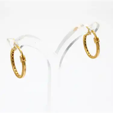 22 Ayar Orta Boy Ajda Küpe