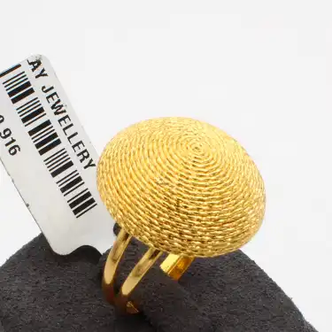 22 Ayar Parmak İzi Yüzük