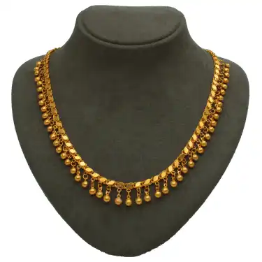 22 Ayar Pullu Kişniş Kolye