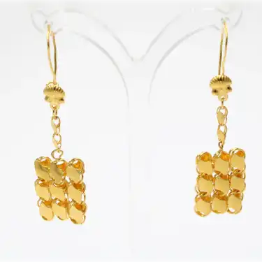 22 Ayar Pullu Sallama Küpe