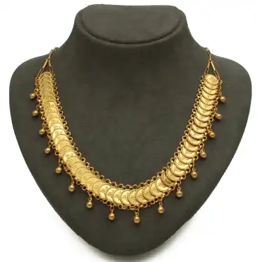 22 Ayar Reşat Kişnişli Kolye