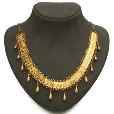 22 Ayar Reşat Kişnişli Kolye