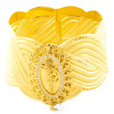 22 Ayar Salkım Kelepçe Bilezik