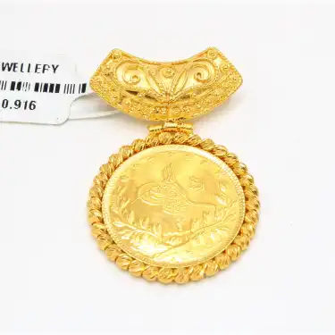 22 Ayar Saray Tasarım Reşat Kolye Ucu