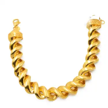 22 Ayar Sarmal Desen Bileklik