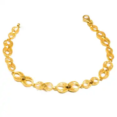 22 Ayar Sonsuzluk Obje Bileklik