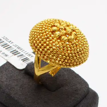 22 Ayar Tane Dorika Yüzük