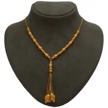 22 Ayar Taneli Kolye