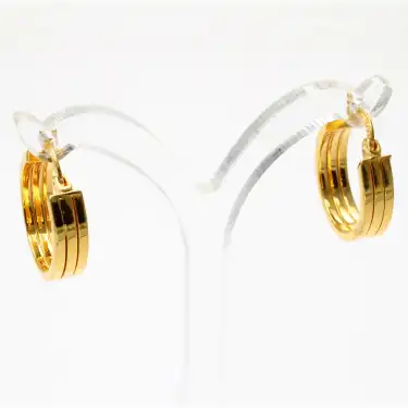 22 Ayar Tasarım Küpe