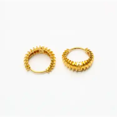 22 Ayar Tasarım Küpe