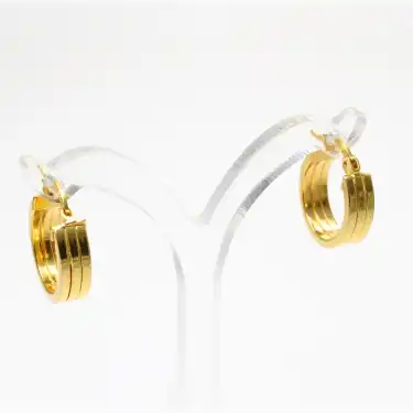 22 Ayar Tasarım Küpe