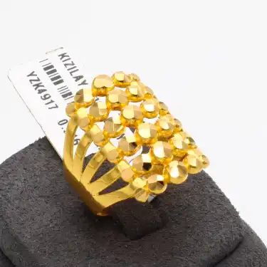 22 Ayar Tasarım Yüzük