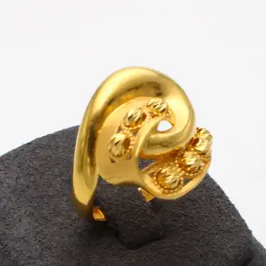 22 Ayar Tasarım Yüzük