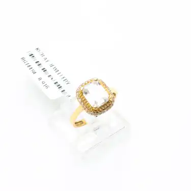 22 Ayar Taşlı Baget Yüzük