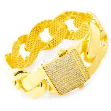 22 Ayar Taşlı Gurmet Kelepçe