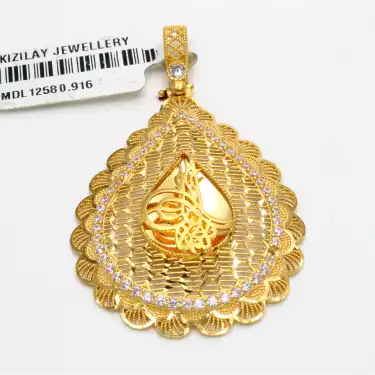 22 Ayar Taşlı Şık Tuğra