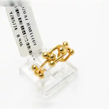 22 Ayar Ataç Yüzük