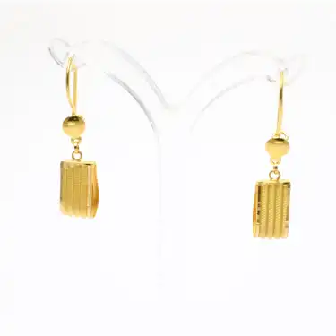 22 Ayar Trabzon Hasır Küpe