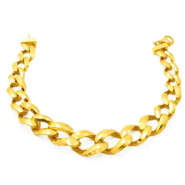 22 Ayar Zincir Model Bileklik