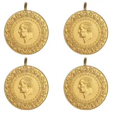 4 ADET ESKİ TARİHLİ ÇEYREK