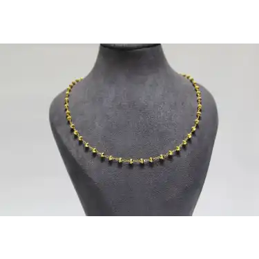 14 Ayar Altın Dorika Nohut Habbeli Kolye