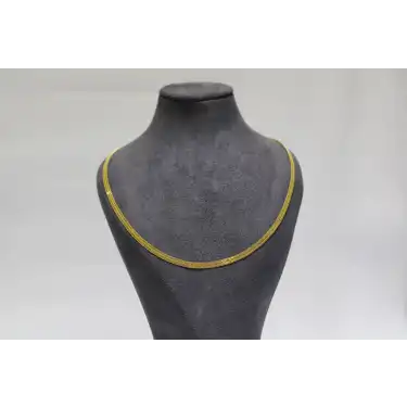 14 Ayar Altın İtalyan Hasır Kolye