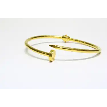 22 Ayar Altın Çivi Modeli Kelepçe Bilezik 11.05 GR KLP0971