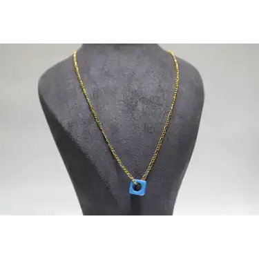 22 Ayar Altın Kolye Halkalı Şık ve Zarif Zincir 4.17 GR