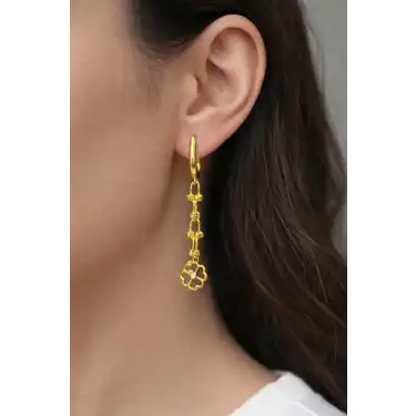 14 Ayar Altın Kalpli Dorikalı 3.42GR KPYE7912