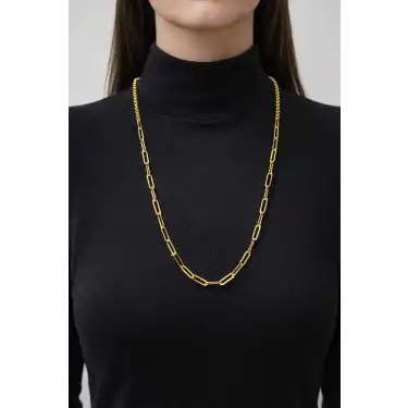 14 Ayar Altın Ataç Kolye