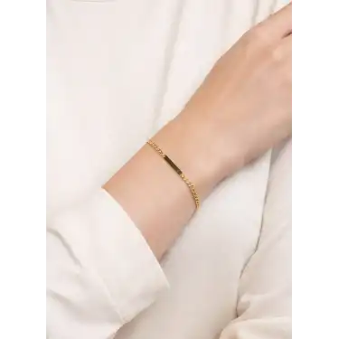 14 Ayar Altın Bileklik Künye