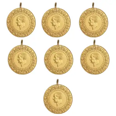 7 ADET ESKİ TARİHLİ ÇEYREK