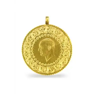 ESKİ TARİHLİ SARRAFİYE YARIM ALTIN