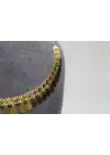 14 Ayar Altın Pullu Akıtma Kolye