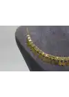 14 Ayar Altın Pullu Akıtma Kolye