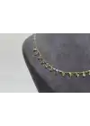 14 Ayar Gerçek Altın Pullu Kolye