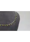 14 Ayar Gerçek Altın Pullu Kolye
