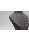 14 Ayar Altın İtalyan Hasır Kolye